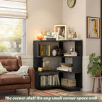 Armocity Corner Book Shelf - Image 7