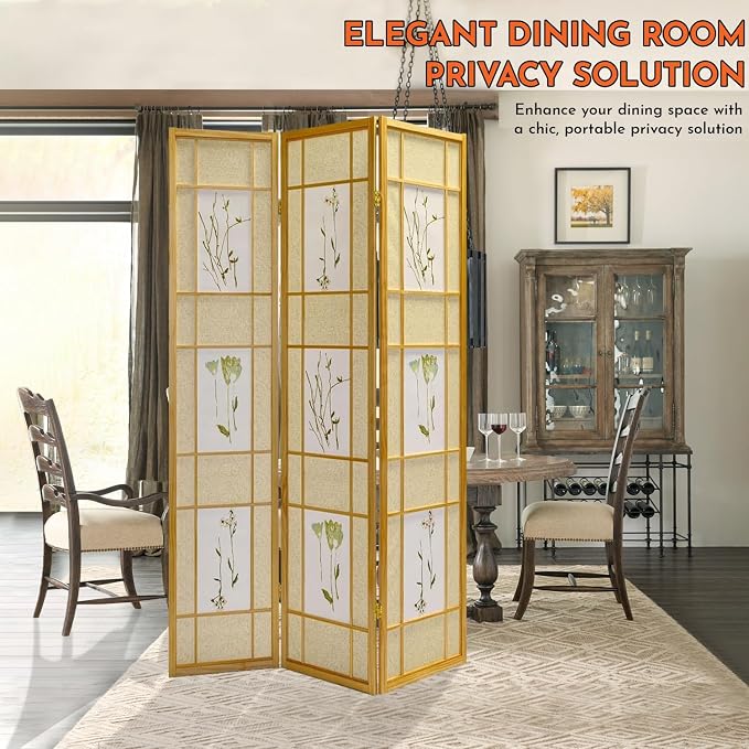 Legacy Decor 4 Panels Room Divider - Image 3