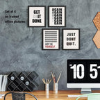 DSHFG Motivational Office Wall Art Prints Set of 4, Office Artwork Wall Decor - Image 5