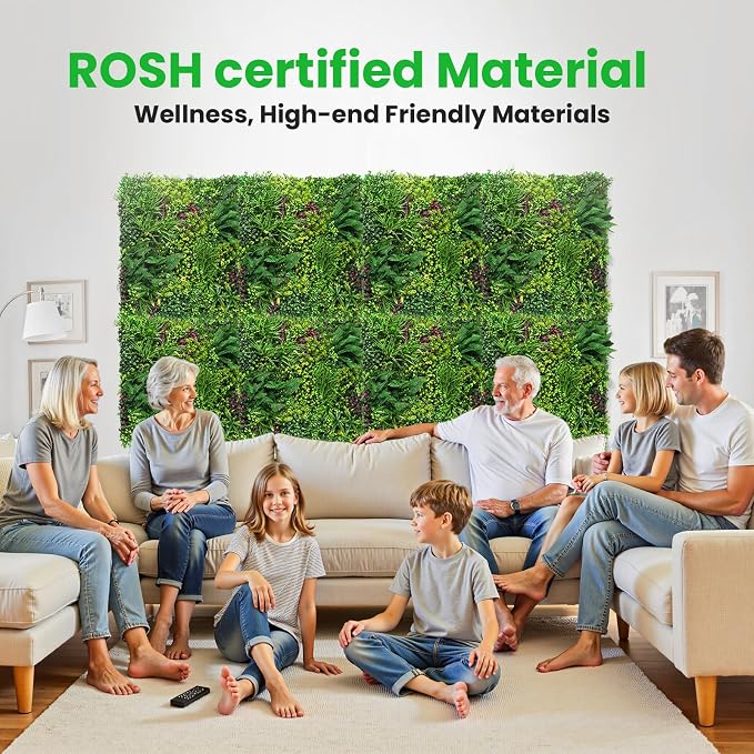 Artificial Grass Wall Panels for Indoor Outdoor, 3D Boxwood Panels - Image 3