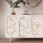 JiffDiff Vintage Peel and Stick Wall Stick，Champagne Wallpaper Rose Removable - Image 6