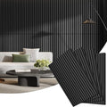 4 Pack Wood Panels for Wall, 47.24" x 23.81" Acoustic Wood Slat Wall Panel for by Vellorise