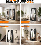 Full-Length Mirror Free Standing Leaning Mirror - Image 6