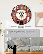 Decorative Wall Clocks Batterys Operated, Retro Wall Clock - Image 6