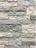 AirStone Primary Stones: Spring Creek Color Blend, Manufactured Stone Wall by AirStone