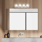 Design House 519298 Contemporary 4-Light Indoor Vanity Light Dimmable - Image 3