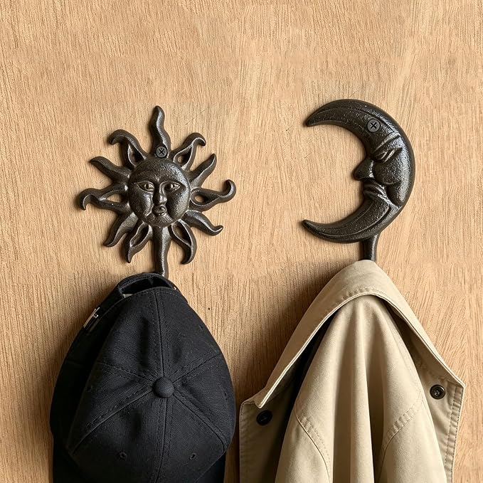 Cast Iron Hook, Antique Decorative Wall Hooks Hanger - Image 6
