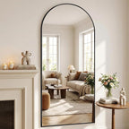 Suidia 76"x34" Arched Full Length Mirror - Image 3