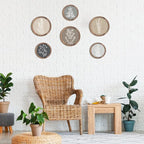 Threehoney 6 Pcs Framed Botanical Wall Art Set Floral Wall Art Vintage Boho - Image 7