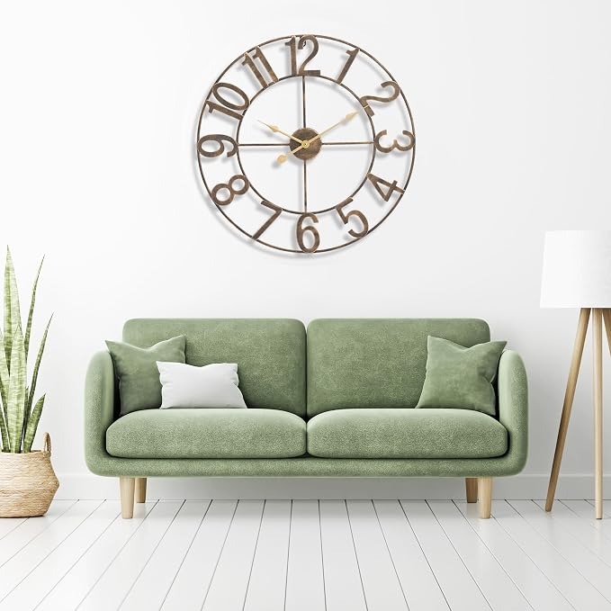 Sorbus Large Wall Clock for Living Room Decor - Image 3