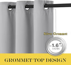 NICETOWN Patio Blackout Curtain Panels - Image 6