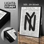 Black and White Newspaper Wall Art Vintage New York City Poster Trendy - Image 2