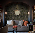 Erfoni 118"x17.7" Black and Gold Wallpaper Vintage Peel and Stick Wallpaper - Image 3