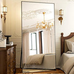 GLSLAND 77" x 38" Rectangular Full Length Mirror by GLSLAND