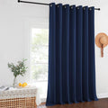 NICETOWN Blackout Navy Blue Curtain 102 inches Long, Grommet Thermal Insulated by NICETOWN