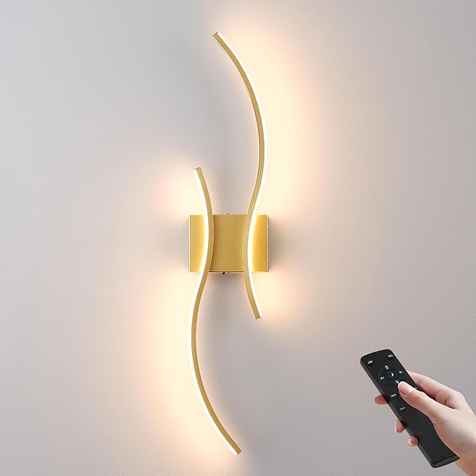 KARTOOSH Battery Operated Wall Sconce by KARTOOSH