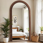 Antok Full Length Mirror 76"×41" Floor Mirror Standing Tall Mirror, Arched by AntokMirror