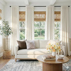 100% Blackout Shield Linen Blackout Curtains - Image 5