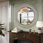 Kelly Miller Round Jeweled Mirror - Image 2