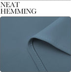 NICETOWN Smoky Blue Blackout Curtains 90 inches Length - Image 6