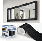 TIANLDD 27 FT Wood Grain Wallpaper Border, Removable Waterproof Mirror Border by TIANLDD