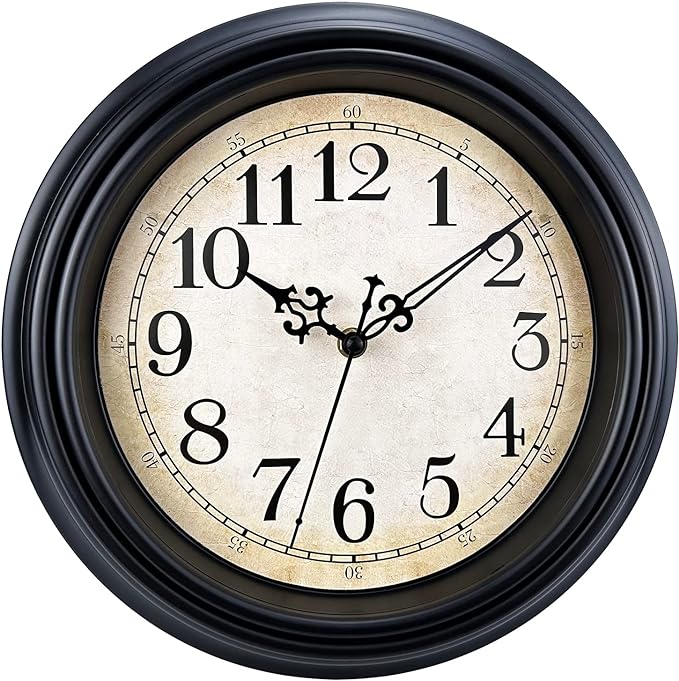 Plumeet Extra Large Retro Wall Clock by Plumeet