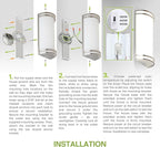 ASD LED Indoor Wall Mount Light Fixture - Image 8
