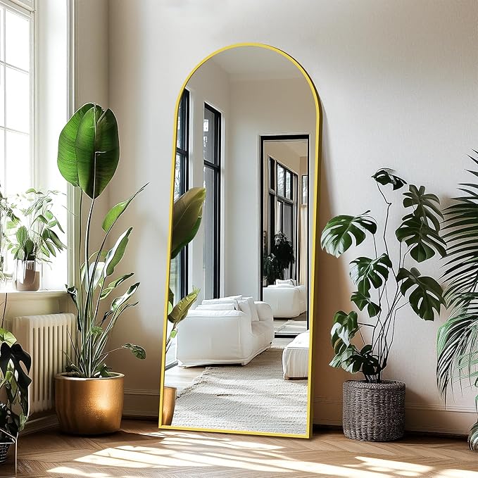 Delma Wall Mirror Full Length, Standing Floor Mirror - Image 3