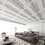 Art3dwallpanels 12 Pack Drop Ceiling Tiles, 2x4 Ft PVC Decorative 3D Wall Panel - Image 8