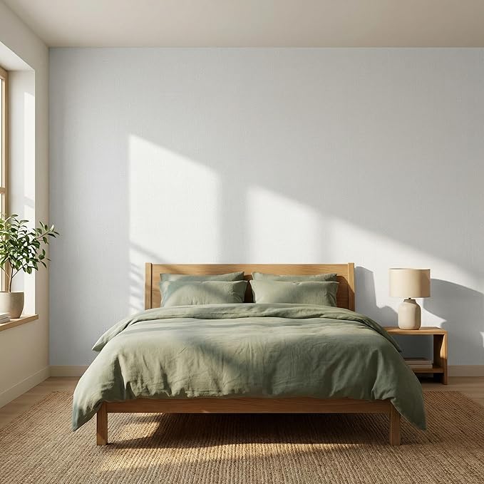 WADILE Grasscloth Peel and Stick Wallpaper 15.7in x 787.4in, Textured Contact - Image 6