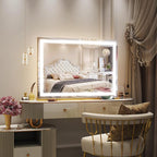 ROLOVE Vanity Mirror with Lights, LED Makeup Mirror, 10X Magnification - Image 8