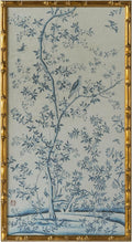 HongFengtang Chinese Rice Paper Print China Flower And Bird Bamboo Frame 19.5 X by Hongfengtang