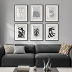 Framed Matisse Wall Art for Living Room, Abstract Aesthetic Pictures for Bedroom - Image 5
