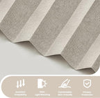 AJAZZ Blackout Accordion Door Curtains - Image 7