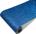 CRE8TIVE Blue Glitter Wallpaper Border Peel and Stick Wall Border Decorative by CRE8TIVE