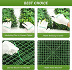 Artificial Grass Wall Panels 20"x20", Hedge Green Wall Decor Backdrop, UV-Anti - Image 5