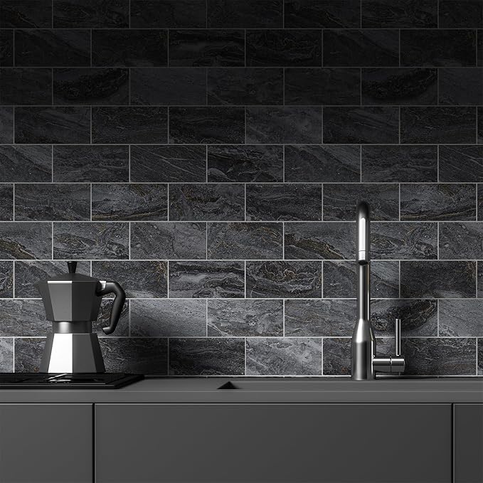 StyloVue 4 Pieces Peel and Stick Backsplash - Image 8