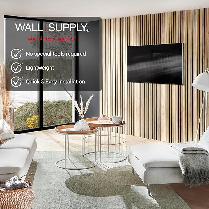 Wall!Supply Ultralight Linari Natural EPS Foam Faux Wood 3D Wall Panels - Image 3