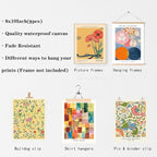 KBKBART Colorful Eclectic Wall Art Prints, Trendy Maximalism Famous Artist - Image 6