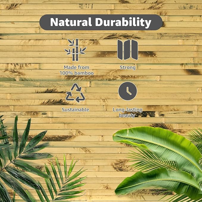 Art3d Natural Bamboo Wall Panel - Image 7