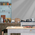 Yancorp 16"x120" Matte Light Gray Contact Papaer Peel and Stick Wallpaper Vinyl - Image 4