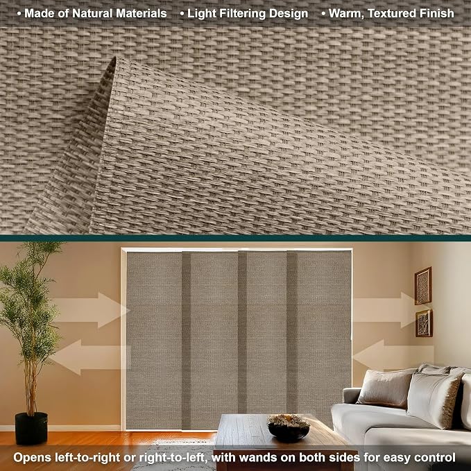 CHICOLOGY Panel Track Vertical Blinds - Image 3