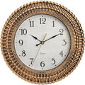 Bekith Wall Clock 12 Inch Silent Non-Ticking Retro Wall Clocks Battery Operated by Bekith