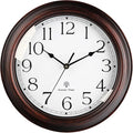 KECYET Atomic Wall Clock 10 Inch, Silent Non-Ticking Vintage Clock Battery by KECYETWALLCLOCK