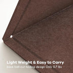 Bulletin Board, 24 x 18 inches Felt Board Decorative Pin Board, Cork Board - Image 3