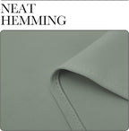 NICETOWN Blackout Curtains for Bedroom, 1 Pair, 70 by 63-inch, Window Treatment - Image 6