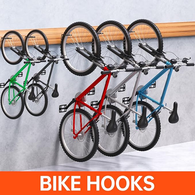 GURADESIGN 16-Pack Heavy Duty Bike Hook, Loading Capacity 100 LBS, 6 inch - Image 6