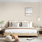 Gray Grasscloth Peel and Stick Wallpaper Renter Friendly Wall Covering Adhesive - Image 6