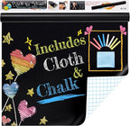 Chalkboard Wallpaper Peel and Stick, 35.4"x78.7" Blackboard Contact Paper Self - Image 9