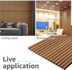 Art3d 2-Pack Acoustic Wood Slat Wall Panels - Image 3